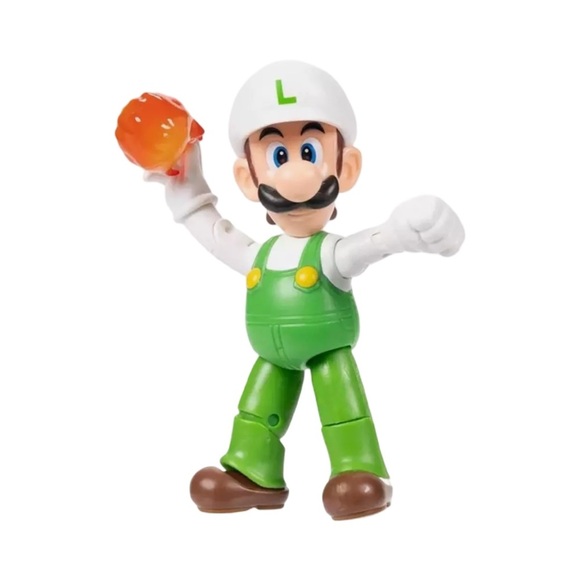 New sealed Super Mario Luigi with Fireball - Picture 3 of 7